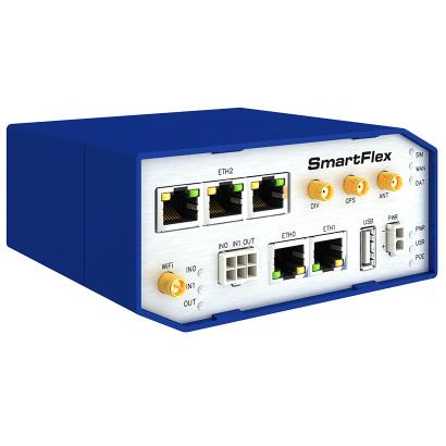 Advantech BB-SR30410111 SmartFlex, EMEA/LATAM/APAC, 5x Ethernet, Wi-Fi, Plastic, EU Accessories