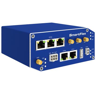 Advantech BB-SR30410121 SmartFlex, EMEA/LATAM/APAC, 5x Ethernet, Wi-Fi, Metal, EU Accessories