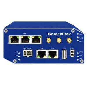 Advantech BB-SR31008120 SmartFlex, Global, 5x Ethernet, PoE PSE, Metal, Without Accessories
