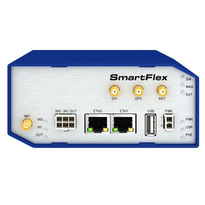 Advantech BB-SR31010015 SmartFlex, Global, 2x Ethernet, Wi-Fi, Plastic, International Power Supply (EU, US, UK, AUS)