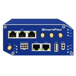 Advantech BB-SR31018120 SmartFlex, Global, 5x Ethernet, Wi-Fi, PoE PSE, Metal, Without Accessories