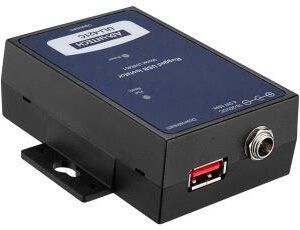 Advantech BB-UHR401 1 portlu Sağlamlaştırılmış USB İzolatör - 12 Mbps Tam Hız (USB kablosu ve güç kaynağı dahil)