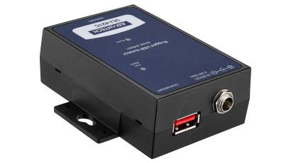 Advantech BB-UHR401 1 portlu Sağlamlaştırılmış USB İzolatör - 12 Mbps Tam Hız (USB kablosu ve güç kaynağı dahil)