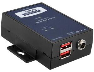 Advantech BB-UHR402 2 portlu Sağlamlaştırılmış USB İzolatör - 12 Mbps Tam Hız (USB kablosu ve güç kaynağı dahil)
