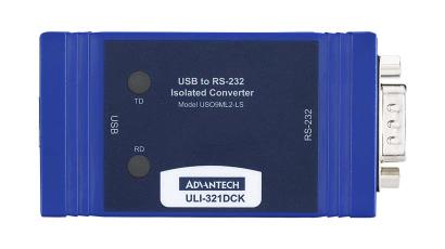 Advantech BB-USO9ML2-LS-A İzole USB'den RS-232'ye Dönüştürücü - Kilitli Seri Numarası (USB kablosu dahil)