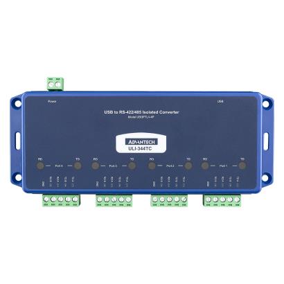 Advantech BB-USOPTL4-4P Iso. 4 portlu USB'den RS-422/485 Dönüştürücü w-USB kablosu