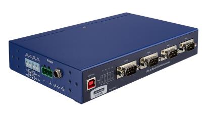 Advantech BB-USR604 Ağır Hizmet, İzole USB'den RS-232/422/485 4 Port Dönüştürücü (USB kablosu dahil)