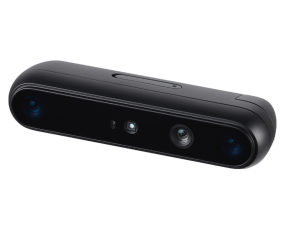 Advantech CAM-5530-G 3D stereo GMSL2 camera with RGB 1MP global shutter and depth 1MP global shutter. Baseline: 95mm. Depth range: 0.1m~20m+. Works indoors/outdoors.