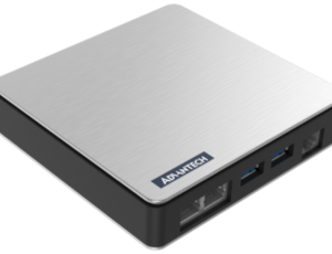 Advantech DS-410 Palm-sized mini PC designed for hospitality and signage applications.