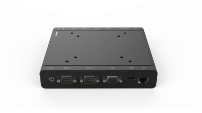 Advantech DS-540 Intel Twin Lake N150 processor with dual displays, 2.5GbE LAN, wide voltage input, fanless design, optimized for AI-ready edge deployment.