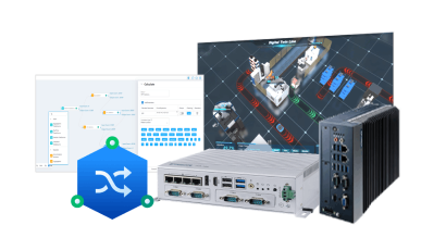 Advantech Device Networking All-in-One An integrated hardware-software solution that combines Advantech’s high-performance industrial hardware with a pre-installed IoT Edge software suite.