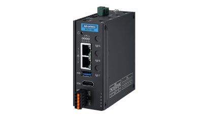 Advantech ECU-150 V2 ECU-150 V2 includes two RS-232/485 isolated serial ports, two 10/100/1000 Ethernet ports, and a USB 3.0 port, ensuring seamless connectivity.