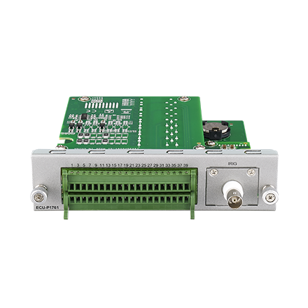Advantech ECU-P1761 4 kanal İzole Dijital Giriş, IRIG-B Kartlı 4 Kanal İzole Röle Çıkışı