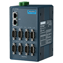 Advantech EKI-1528CI-DR 8 bağlantı noktalı RS-422/485 Aygıt Sunucusu