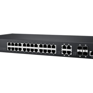 Advantech EKI-2428G-4CA 24GE + 4G Combo yönetilmeyen Ethernet anahtarı, 19" Raf, 100 ~ 240VAC, 0 ~ 60℃