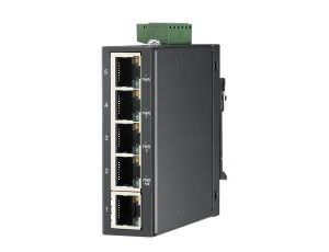 Advantech EKI-2525I-LA 5FE Slim-type Unmanaged Industrial Ethernet Switch with Low VAC Power Input, -40~75℃