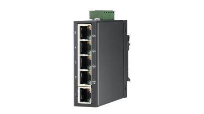 Advantech EKI-2525I-LA 5FE Slim-type Unmanaged Industrial Ethernet Switch with Low VAC Power Input, -40~75℃