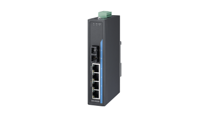 Advantech EKI-2525S 4FE + 1FE SC Tek Modlu Yönetilmeyen Ethernet Anahtarı