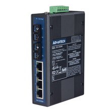 Advantech EKI-2526M 4FE + 2FE SC Çok Modlu Yönetilmeyen Ethernet Anahtarı