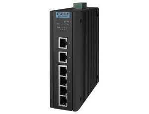 Advantech EKI-2706G-2GPI 6GE Port Gigabit Unmanaged Industrial PoE Ethernet Switch