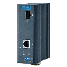 Advantech EKI-2741FHPI 1GE PoE, SFP Enjektör, IEEE802.3af / at, 60W'a kadar, 48VDC, -40 ~ 75 ℃