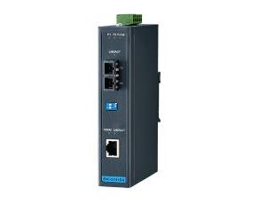 Advantech EKI-2741SX 10/100 / 1000T (X) - Fiber Optik Gigabit Endüstriyel Ortam Dönüştürücüler