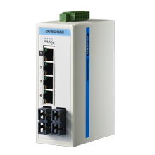 Advantech EKI-5524MMI 4FE + 2FE SC Çok modlu Yönetilmeyen Ethernet Anahtarı, ATEX / C1D2 / IECEx, -40 ~ 75 ℃