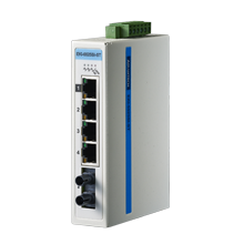 Advantech EKI-5525SI-ST 4FE + 1FE ST Tek modlu Yönetilmeyen Ethernet Anahtarı, ATEX / C1D2 / IECEx, -40 ~ 75 ℃