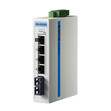 Advantech EKI-5525SI 4FE + 1FE SC Tek modlu Yönetilmeyen Ethernet Anahtarı, ATEX / C1D2 / IECEx, -40 ~ 75 ℃