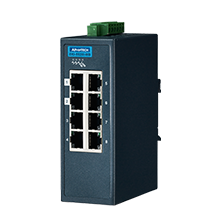 Advantech EKI-5528I-MB 8FE Yönetilen Ethernet Anahtarı desteği Modbus / TCP, -40 ~ 75 ℃