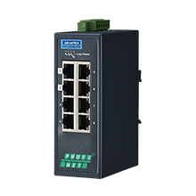 Advantech EKI-5528I-PN 8FE Yönetilen Ethernet Anahtarı desteği PROFINET, -40 ~ 75 ℃