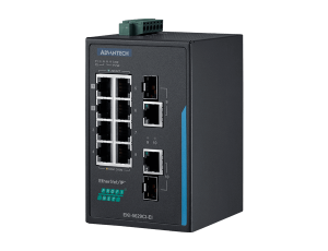Advantech EKI-5629CI-EI 8FE + 2G Combo Yönetilen Ethernet Anahtarı desteği EtherNet / IP, -40 ~ 75 ℃