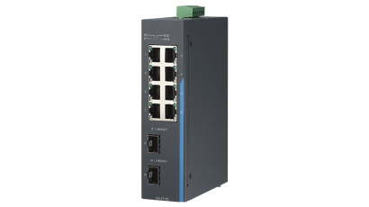 Advantech EKI-5710E-2FI 8FE + 2FE/GE SFP Port Managed Industrial Ethernet Switch