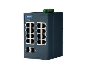 Advantech EKI-5726FI-MB 16-port +2 SFP Entry-level Switch Supporting Modbus TCP/IP