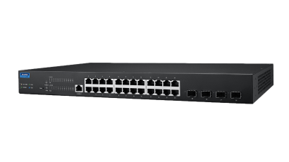 Advantech EKI-7428G-4XP 24GE+4 10G SFP L2 Managed PoE Switch
