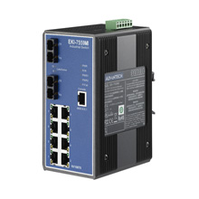 Advantech EKI-7559MI 8FE + 2FE SC Çok Modlu Yönetilen Ethernet Anahtarı, -40 ~ 75 ℃