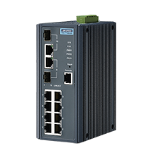 Advantech EKI-7710G-2C 8GE + 2G Combo Yönetilen Ethernet Anahtarı