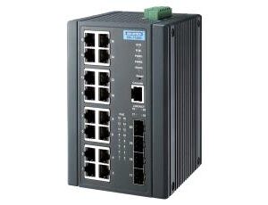 Advantech EKI-7720G-4FPI 16GE PoE + 4G SFP Ports Managed Industrial PoE Switch