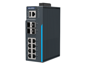 Advantech EKI-8712G-4XFI Managed Industrial 10G L3 Switch