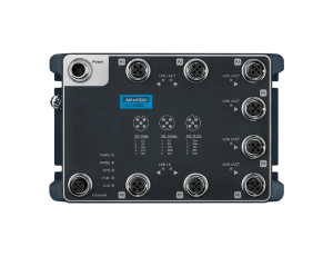 Advantech EKI-9508E-MW EN 50155 M12 8FE Managed Switch, 24~110 VDC