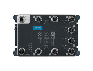 Advantech EKI-9508G-MW EN 50155 M12 8GE Managed Switch, 24~110 VDC
