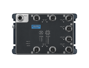 Advantech EKI-9508G-W EN 50155 M12 8GE Unmanaged Switch, 24~110VDC