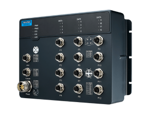 Advantech EKI-9512E-4GMX EN50155 8fe+4GE, 24-110VDC ile yönetilen Ethernet anahtarı