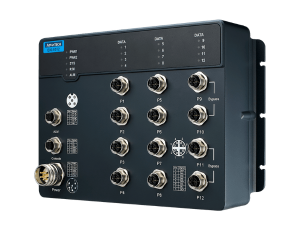 Advantech EKI-9512G-4GMW En50155 yönetilen Ethernet anahtarı ile 12ge(2bypass), 24-110VDC
