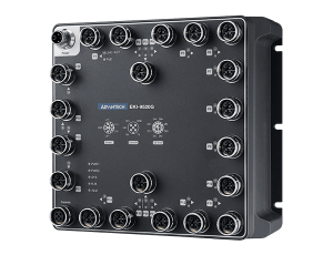 Advantech EKI-9520G-MPW EN 50155 L2 M12 20GE Managed Switch w/PoE, 24~110 VDC