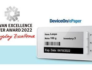Advantech EPD-230 2.9" ePaper solution suite in 2.4GHz for warehouse and logistic cart