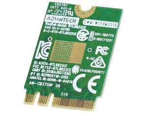 Advantech EWM-W159 802.11 ac/a/b/g/n + Bluetooth 5.0 2T2R M.2 2230 (A-E Key) Kart