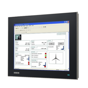 Advantech FPM-7151T Dirençli Dokunmatik Ekran, Doğrudan VGA / DP ve Geniş Çalışma Sıcaklığı Aralığı ile 15 "XGA Endüstriyel Monitör