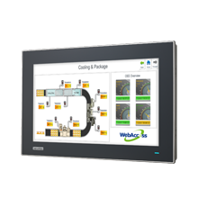 Advantech FPM-7151W Projeksiyonlu Kapasitif Dokunmatik Ekranlı, Doğrudan VGA / DVI veya VGA / HDMI bağlantı noktalarına sahip 15,6 "Endüstriyel Monitör