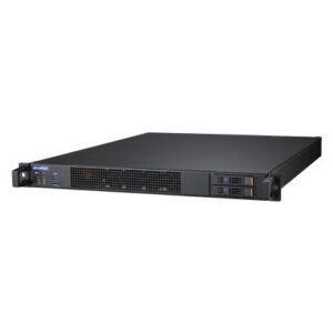 Advantech HPC-6120+ASMB-610V3 1U short-depth edge server with Intel® 14th Gen. Core™ CPU, 128GB DDR5, and 4 PCIe slots. Ideal for machine vision, and factory automation.
